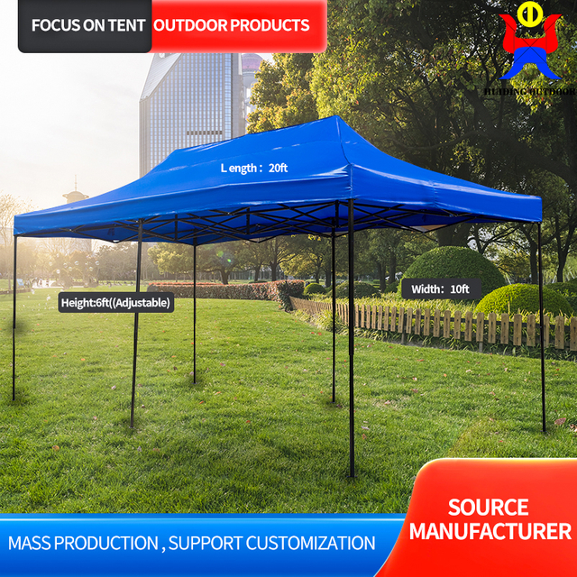 La tente pliante de couverture imperméable de 10x20ft sautent des tentes pour la tente d'affichage d'événement de parties