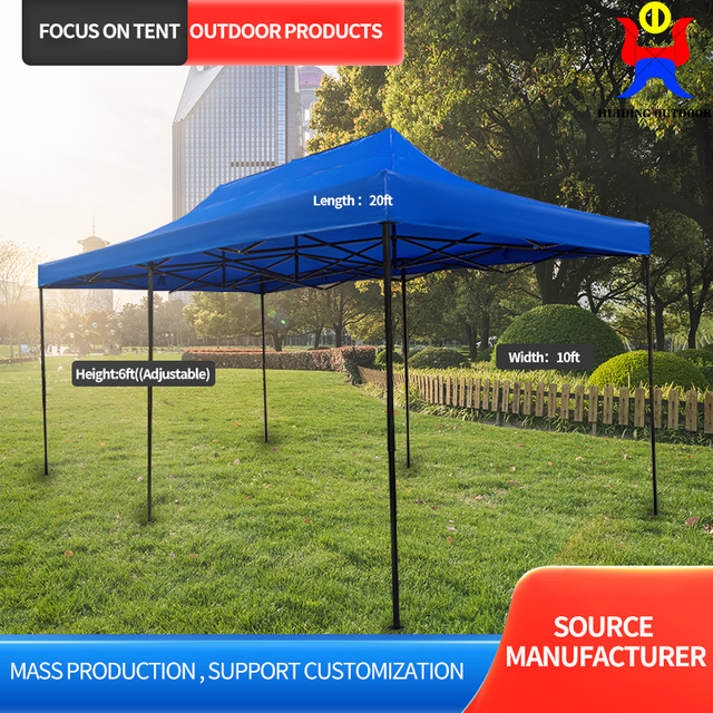 La tente pliante de couverture imperméable de 10x20ft sautent des tentes pour la tente d'affichage d'événement de parties