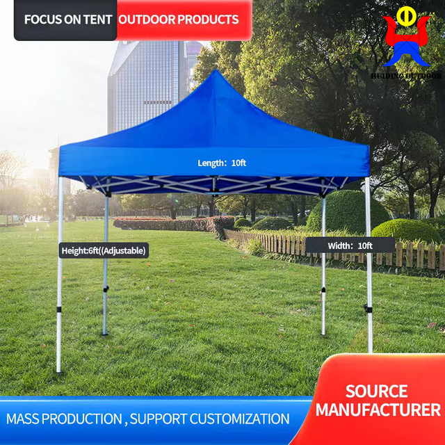 Fabricant en gros 10X10ft tente pliante extérieure de salon commercial tente pliable