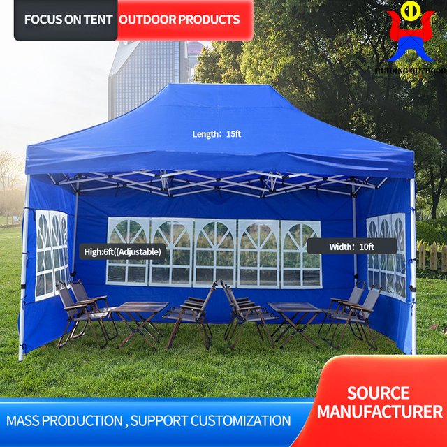 Fabricant en gros 10X15ft tente de salon extérieur avec fenêtres en PVC tente de fête