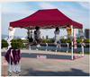 Tentes pop-up en acier personnalisées multidimensionnelles, auvent publicitaire pour événements d'affichage de salons commerciaux, cadre Hexagonal extérieur