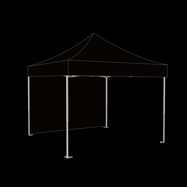 Cadre en acier de qualité commerciale 10' x 10' tente de marché de belvédère d'auvent extérieur personnalisé