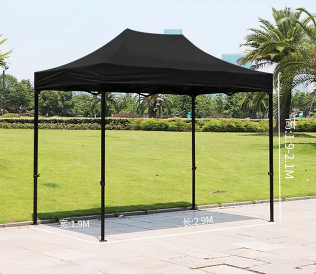 Tente d'auvent d'auvent de belvédère de chapiteau de salon commercial de cadre en acier instantané se pliant extérieur