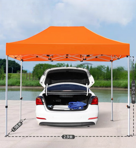 Tente pop-up étanche en aluminium pour 3 à 4 personnes, pour camping en plein air et tente de salon commercial