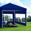 Tente de salon commercial pliable personnalisée 10x10 pieds, tente publicitaire pour événement en plein air