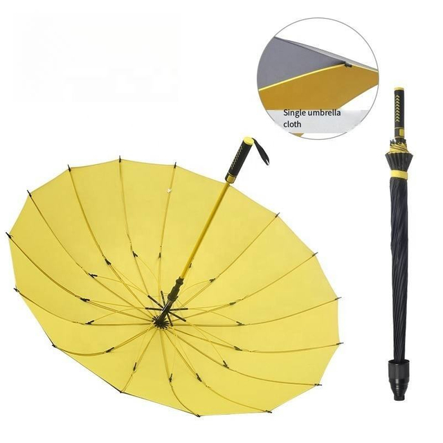 Parapluie de Golf avec Logo personnalisé promotionnel, coupe-vent, automatique, grand pongé, conception droite, taille adulte, Camping, utilisation en extérieur