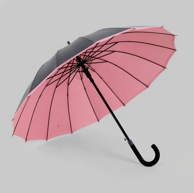 Parapluie de golf de luxe à impression numérique, 2 couches, coupe-vent en fibre de verre, vente en gros, fabrication chinoise