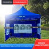 Tente pliante moderne 3x3 étanche pour salon commercial, cadre en acier, auvent Pop, fêtes en plein air, événements, impression de Logo personnalisable