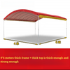 Tente gazébo coupe-vent portable personnalisée, chapiteau facile à monter, auvent de plage pop-up 10x16 pieds, pour salon commercial et événement
