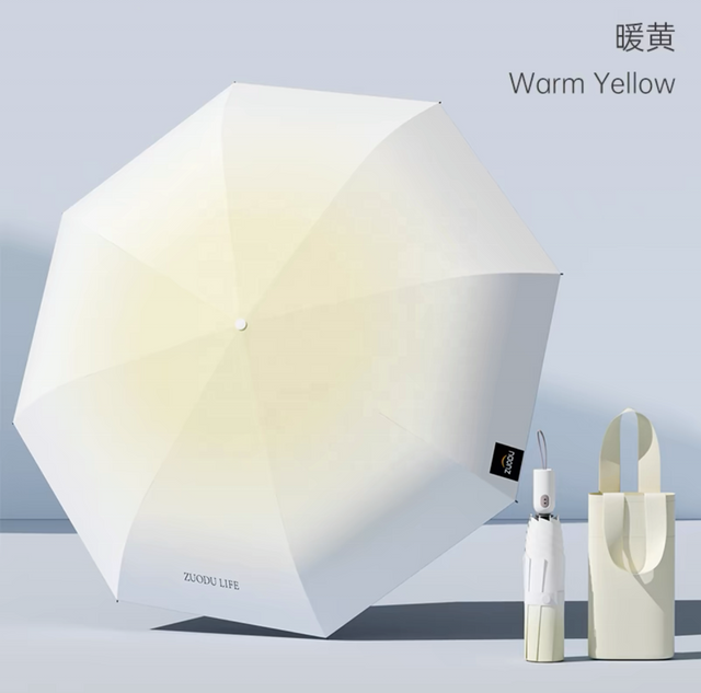Nouveau produit facile à transporter Unique en gros parapluie pliant bon marché avec poignée de verrouillage à boucle de crochet