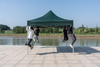 Tente pliante personnalisée 10x10 pieds pour salon commercial, tente publicitaire pour événement extérieur avec cadre en acier