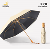 Parapluie pliant automatique, grand parapluie pour hommes, résistant au vent, à la pluie, à double usage, pare-soleil pour femmes