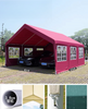 5x6 Outdo ou aluminium Budget Lite cadre auvent tente impression personnalisée Logo promotionnel pliant Gazebo Commercial pour les salons commerciaux