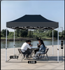 Auvent anti-pluie publicitaire extérieur imprimé personnalisé, tente pop-up de promotion de gazebo pour salon commercial