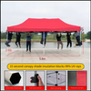 Auvent Pop up pliable de haute qualité, 2x2m 2x3m 3x3m 3x4.5m 3x6m, tente de salon commercial, gazébo publicitaire extérieur en tissu Polyester