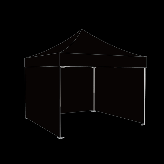 Cadre en acier de qualité commerciale 10' x 10' tente de marché de belvédère d'auvent extérieur personnalisé