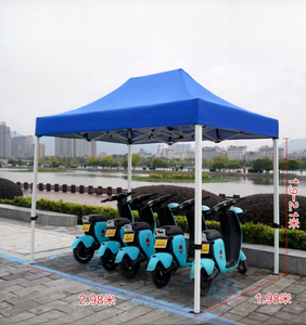 Auvent de tente de belvédère publicitaire pliable 10x10 imprimé sur mesure, imperméable pour événements, disponible dans toutes les tailles pour tente de salon commercial