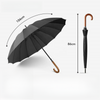 Parapluie de plage droit avec Logo imprimé personnalisé, vente en gros, Promotion publicitaire, grand parapluie coupe-vent pour la pluie