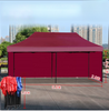 Tente pliante pour salon commercial, personnalisation 3x3m, 10x10 pieds, auvent Pop-Up, gazébo publicitaire, cadre en acier imprimé avec Logo personnalisé
