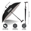 Parapluie droit de haute qualité, coupe-vent et imperméable, Design UV classique personnalisé pour adultes, pare-soleil avec Logo personnalisé