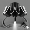 23 pouces 10k Double couche ventilée trois parapluie pliant Portable enduit d'argent parapluie automatique étanche