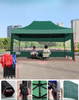 Vente en gros, cadre d'auvent pliant extérieur de gazebo pliant de publicité personnalisée pour tentes d'exposition imperméables en aluminium
