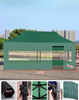Tente Pop-up pliable avec cadre d'auvent robuste, pied de qualité supérieure, pour événements commerciaux, tentes d'exposition imperméables en aluminium