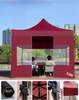 Gazebo pliant en aluminium de publicité personnalisée de haute qualité, cadre d'auvent Pop-up extérieur pour tentes d'exposition imperméables en aluminium