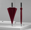 Ouverture automatique promotionnelle faite sur commande de poignée droite d'EVA de parapluie de fibre de verre de 27 pouces