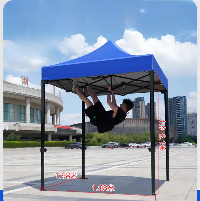 Tente d'auvent extérieure pliante avec cadre en acier étanche, personnalisée, pour événements en plein air