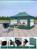 Auvent Pop-Up de haute qualité 2x2m 2x3m 3x3m 3x4.5m 3x6m, tente de salon commercial, tente pliante pour publicité extérieure, gazébo 3x3 M