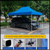Gazebo en tissu de haute qualité, auvent Pop, tente pliante, salon commercial, publicité extérieure, Logo personnalisable, éducation à l'assurance