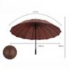 Parapluie droit classique Unique pour hommes et femmes, impression personnalisée, résistant au vent, 27 pouces, pluie, personnalisé, sans minimum, bâton publicitaire