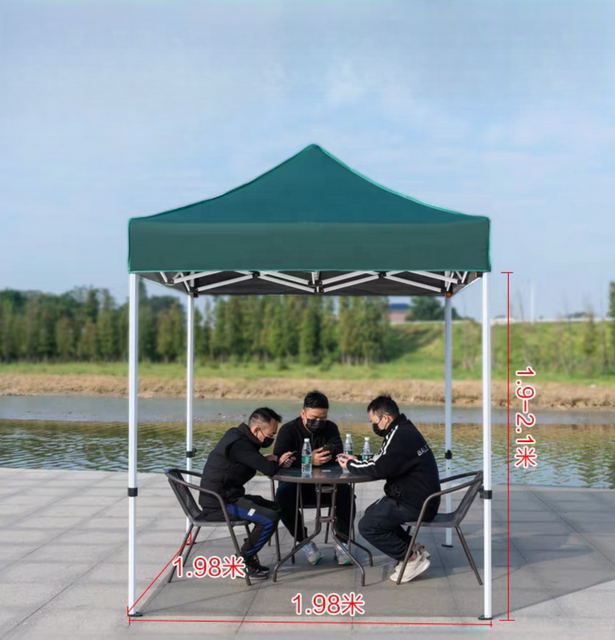 Grand hangar électrique Push-Pull pour activités de plein air, auvent pliant suspendu télescopique, tentes d'exposition étanches en aluminium