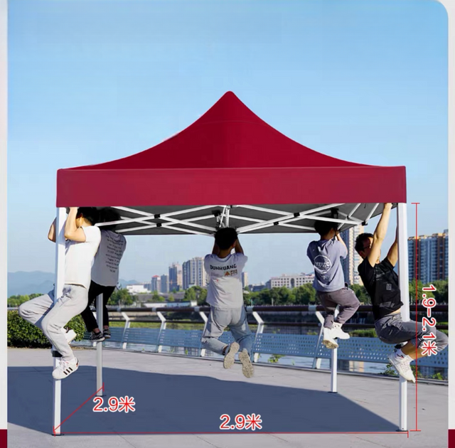 Tentes de publicité d'auvent de gazebo imprimées par coutume extérieure pliante imperméable portative d'approvisionnement d'usine