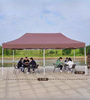 Gazebo pliant en aluminium de haute qualité, publicité personnalisée, auvent Pop-up extérieur 10x10 avec Logo pour tentes de salon commercial