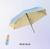 Nouveau produit facile à transporter Unique en gros pas cher parapluie pliant avec crochet boucle serrure poignée parapluie de plage