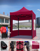 Tentes imprimées personnalisées, auvent Pop-Up, gazebos, logo publicitaire, tentes d'exposition imperméables en aluminium pour l'extérieur