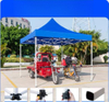 Stand d'exposition extérieur Portable imprimé personnalisé, tente promotionnelle pour salon commercial, tente de luxe à cadre en acier pour événement publicitaire