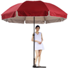 Parapluie de golf avec logo, coupe-vent, revêtement UV, ouverture automatique, poignée eva, impression personnalisée, publicité, double auvent, pluie