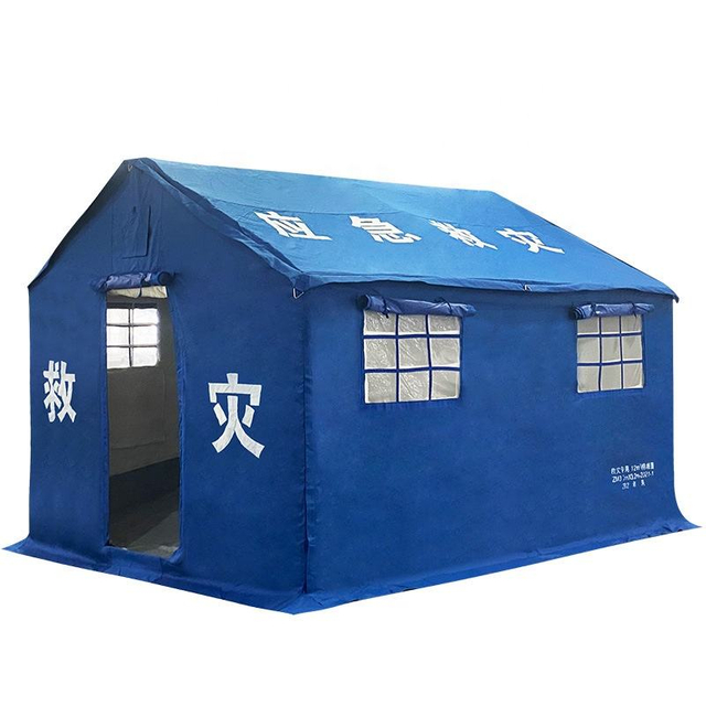 Tente extérieure à cadre métallique 10x13 pieds, tente d'hôpital médical bon marché, impression numérique, matériau vinyle, assurance monocouche, utilisateur final