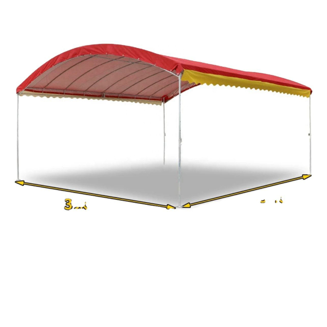 Tente gazébo coupe-vent portable personnalisée, chapiteau facile à monter, auvent de plage pop-up 10x16 pieds, pour salon commercial et événement