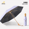 Parapluie pliant automatique, grand parapluie pour hommes, résistant au vent, à la pluie, à double usage, pare-soleil pour femmes