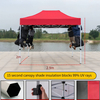 Auvent Pop up pliable de haute qualité, 2x2m 2x3m 3x3m 3x4.5m 3x6m, tente de salon commercial, gazébo publicitaire extérieur en tissu Polyester