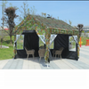 Gazebo de tente pliante en tuyau galvanisé en usine, tente à auvent pop-up facile