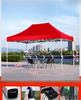 Tente de salon commercial en aluminium fabriquée en Chine tentes d'exposition imperméables en aluminium sur pied promotionnelles imprimées sur mesure