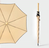 Parapluie de golf droit semi-automatique coupe-vent double couche pongé personnalisé en usine paraguay sombrillas différentes poignées
