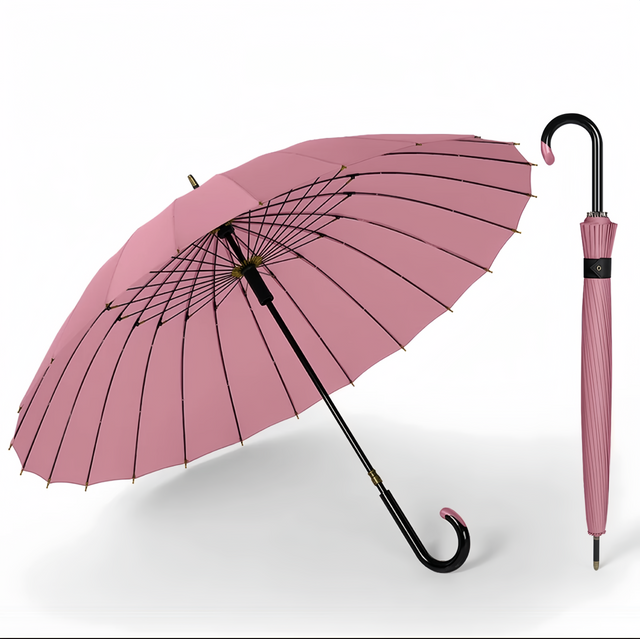Grand logo coupe-vent en gros imprime un grand parapluie de golf personnalisé de marque promotionnelle de luxe