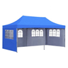 Tente auvent pliable avec logo personnalisé imprimé, 10x20 pieds, tente publicitaire pour salon commercial, vente en gros