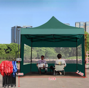 Tentes imprimées personnalisées, auvent Pop-Up, gazebos, logo publicitaire, tentes d'exposition imperméables en aluminium pour l'extérieur
